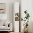 Tall slim 2-door bathroom cabinet – image 8