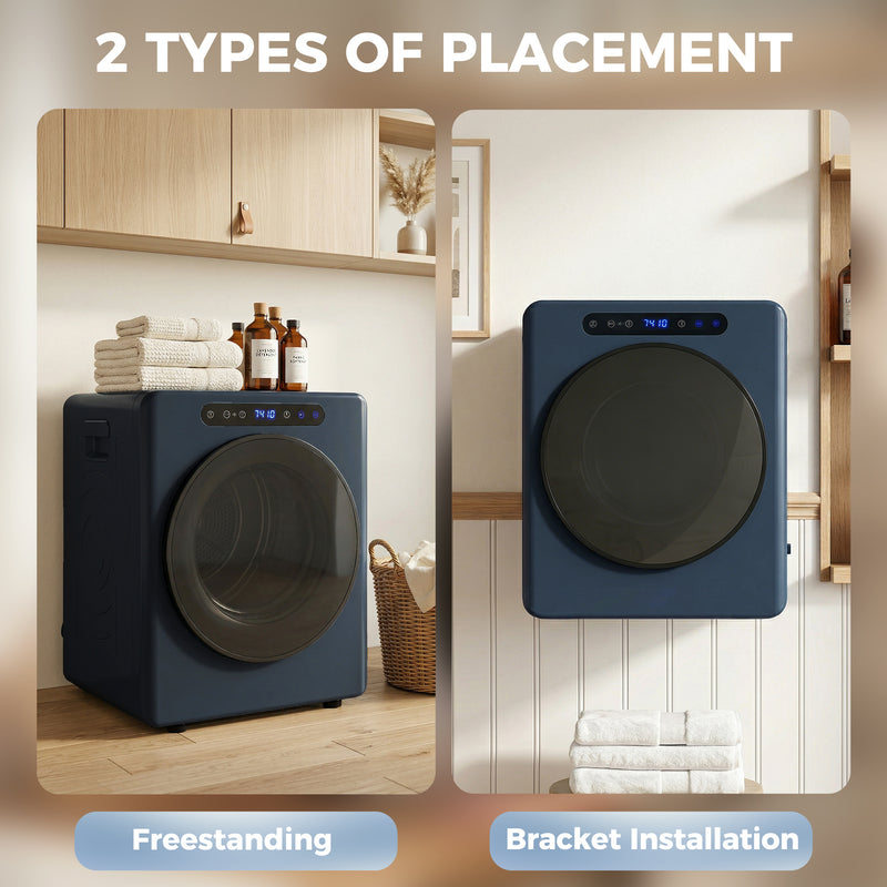 5kg blue tumble dryer – image 7