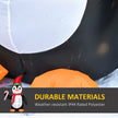 Close-up of the inflatable fabric and design