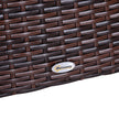 Rattan side table with parasol hole – image 9