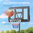 Adjustable basketball hoop with weighted base – image 8