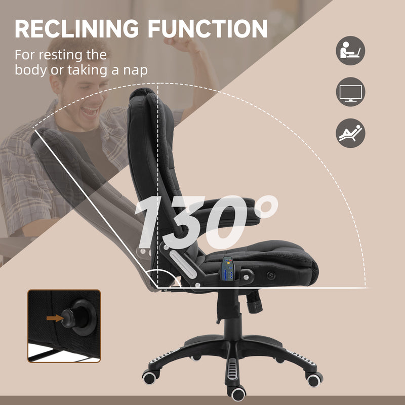 Heated massage office chair – image 7