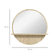 Round mirror with shelf – image 3