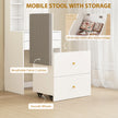 Compact dressing table with stool – image 6