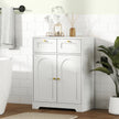 Bathroom floor cabinet with 2 drawers – image 10