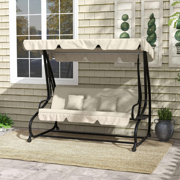 Cream swing bed – image 2