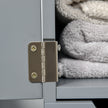 Slim grey bathroom cabinet – image 9