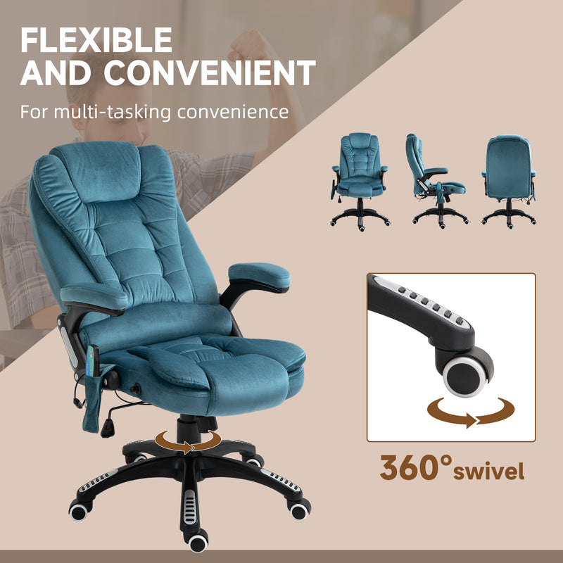 Heated massage office chair – image 8