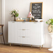 White fluted sideboard – image 2