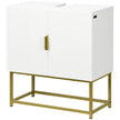 Under sink cabinet with gold legs – image 10