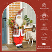 Animated Santa in a festive room