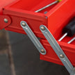 5-Tray Cantilever Steel Tool Box with Carry Handle – Red – image 8 of 9