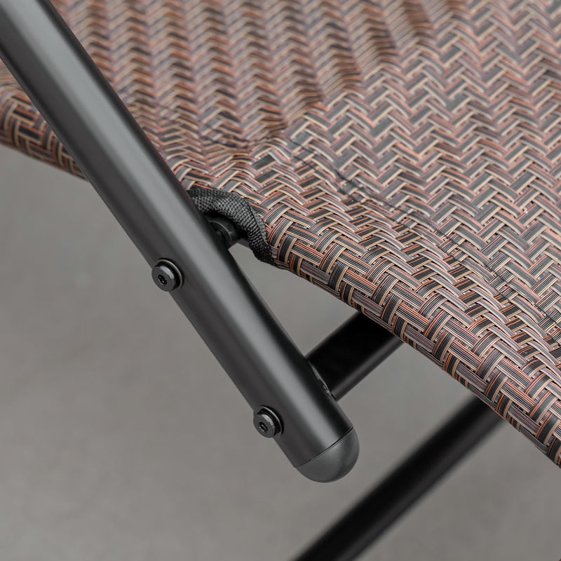 Brown rocking lounger – image 8