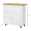 White sideboard cabinet – image 3