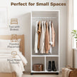 60 cm white open wardrobe – image 6
