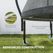 8ft outdoor trampoline – image 8