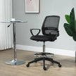 Tall mesh drafting chair – image 2