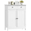 White 2-drawer bathroom cabinet – image 10