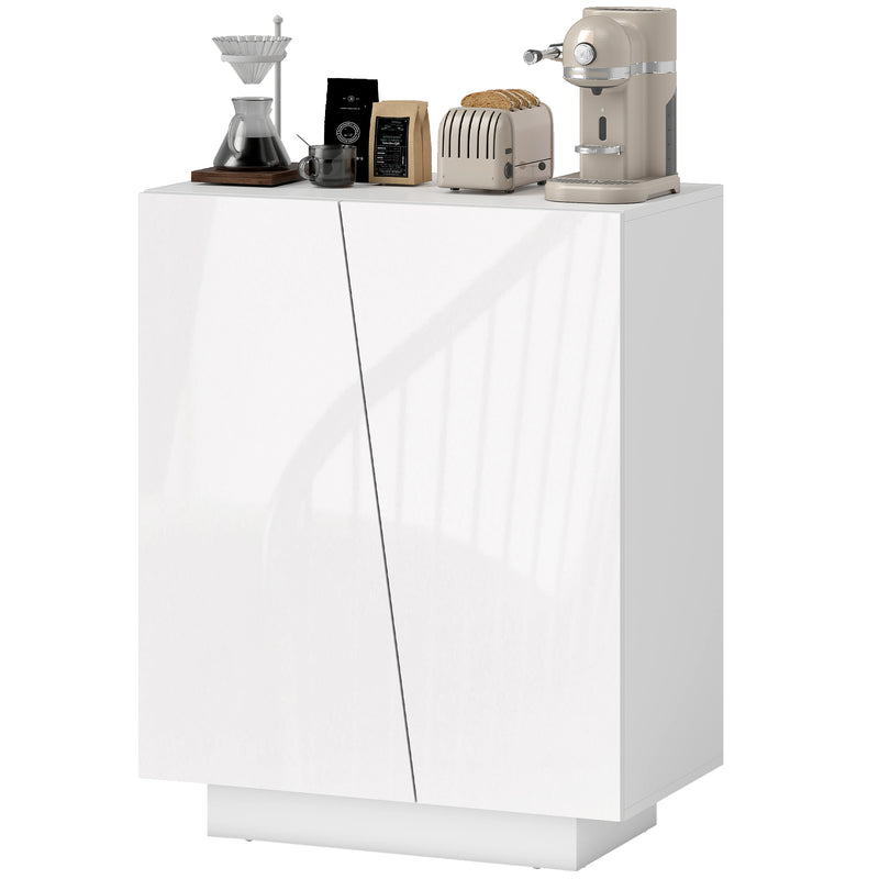 White gloss storage cabinet – image 10