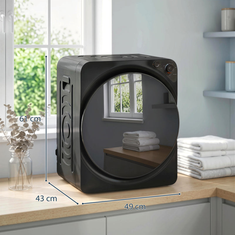 5kg black tumble dryer – image 3