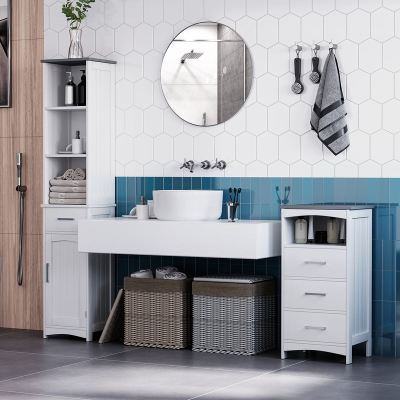Tall slim bathroom cabinet – image 8