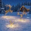 Dimensions of the light-up Christmas figures