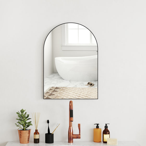 50 x 70 cm arched mirror – image 2