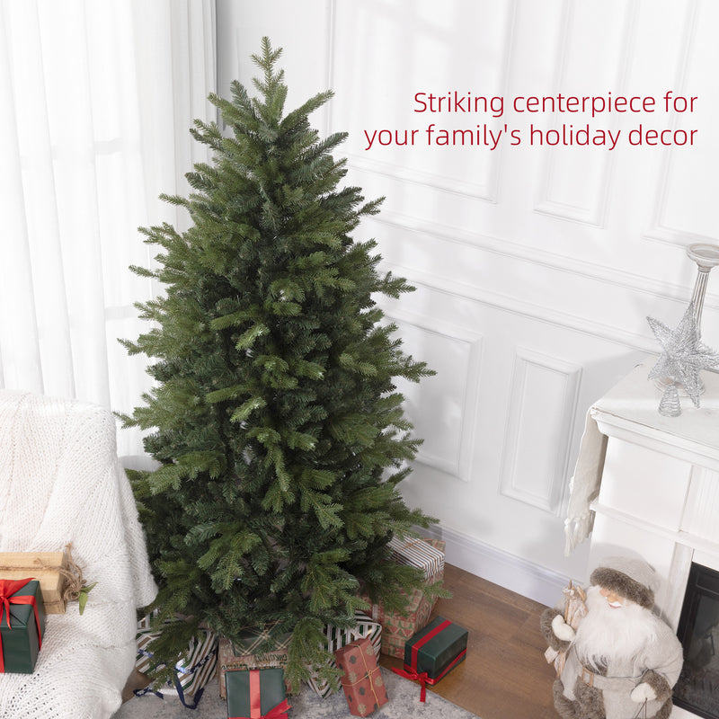 6ft full artificial Christmas tree – image 4