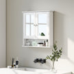 Bathroom wall cabinet with mirrors – image 10