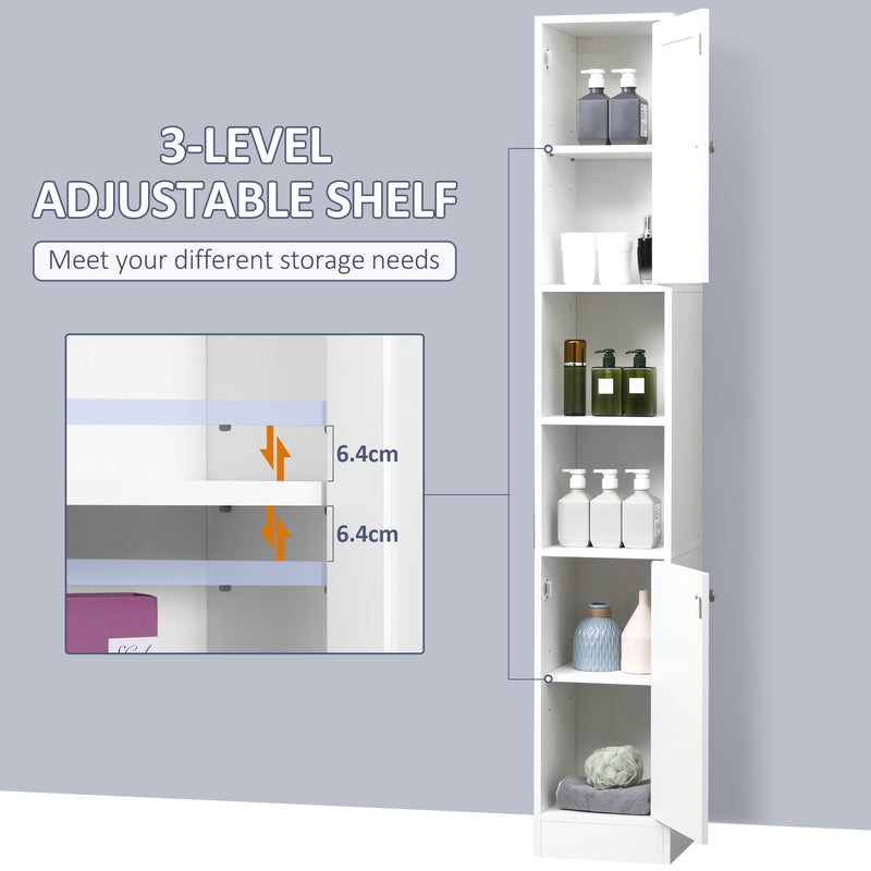 Tall bathroom cabinet with mirror – image 8