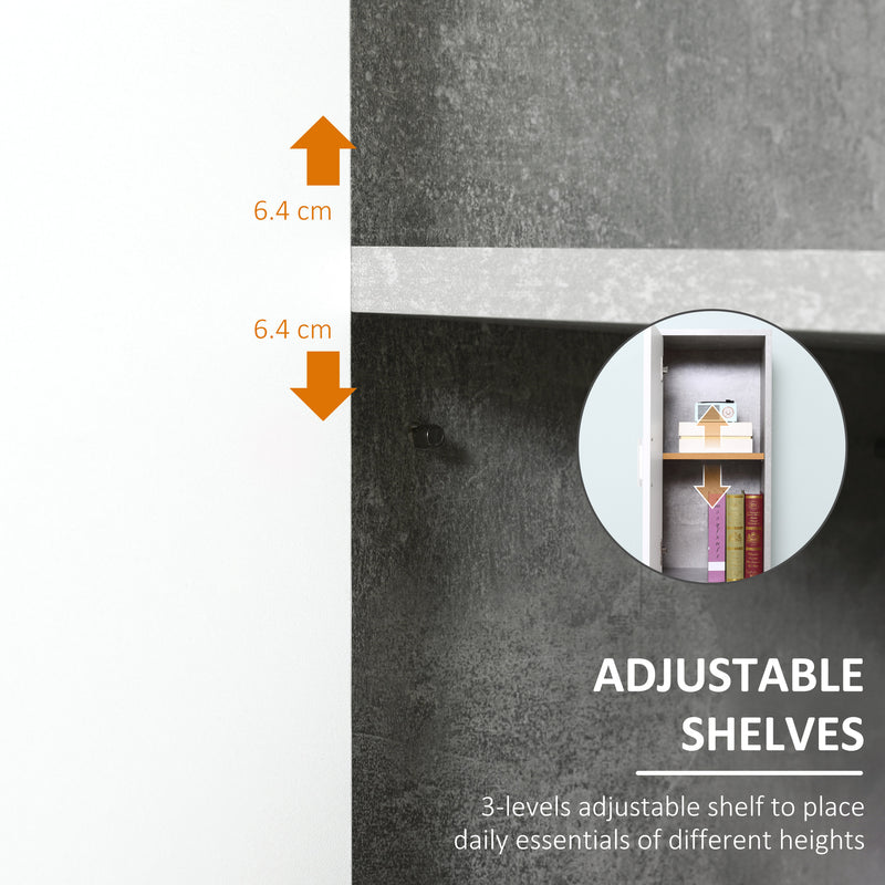 Slim tall bathroom cabinet – image 5