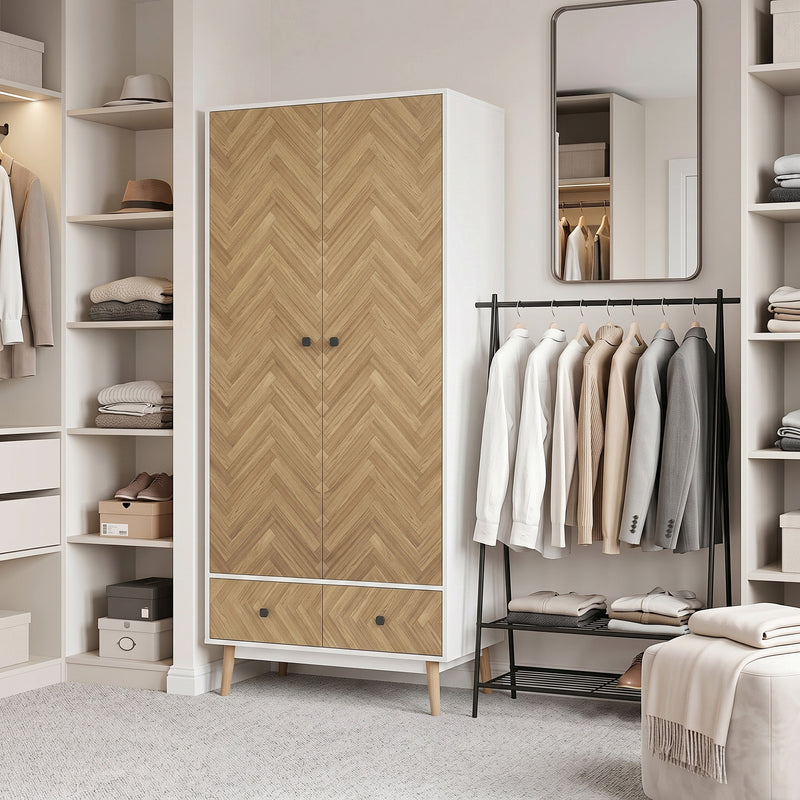 90 cm wardrobe with drawers – image 9