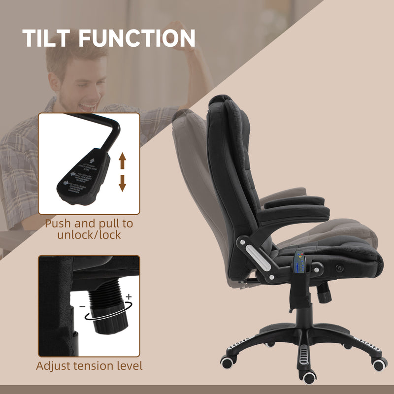 Heated massage office chair – image 6