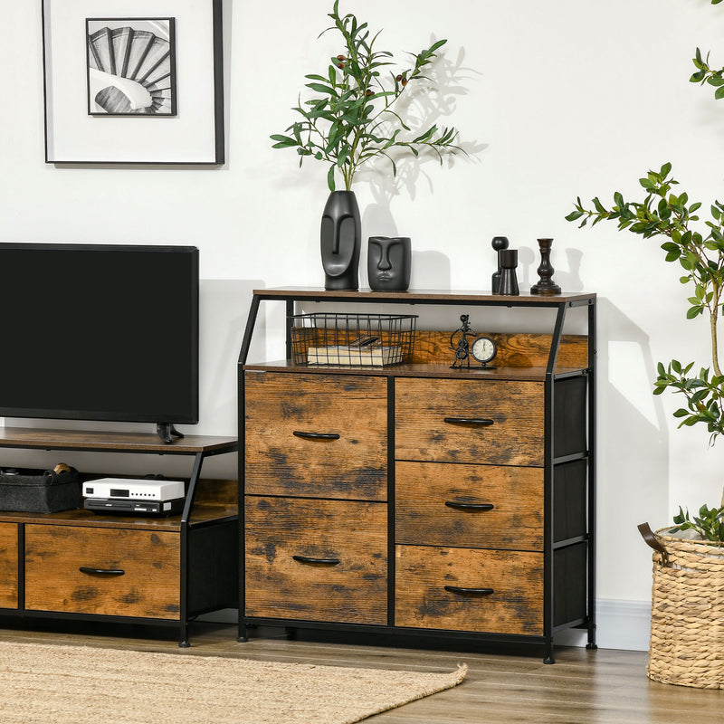 Industrial 5-drawer storage unit – image 2