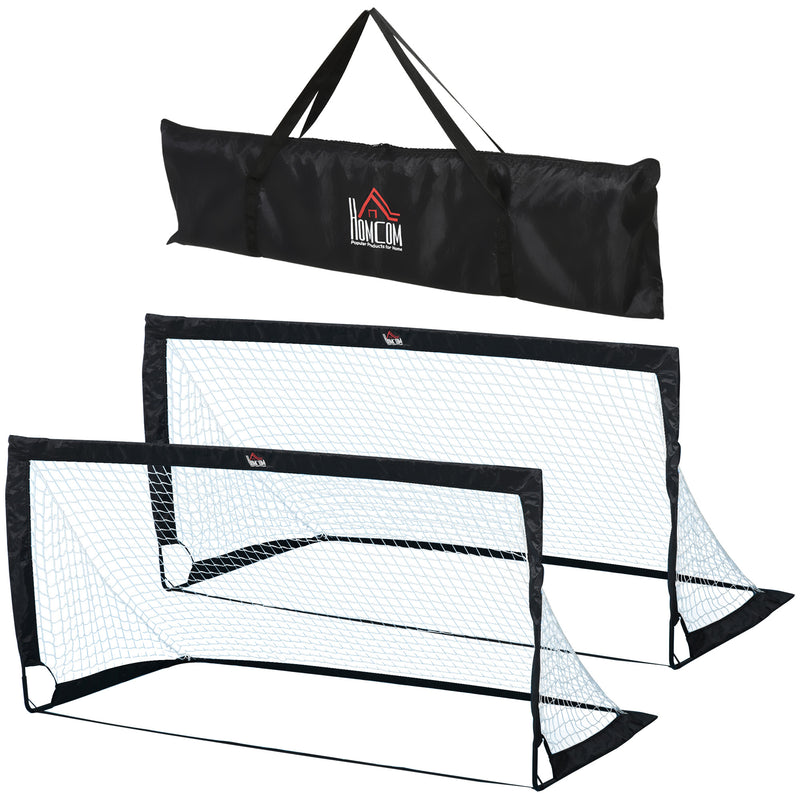 Black folding football goals – image 10