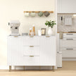 White fluted sideboard – image 8