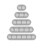 Silicone USB Cable Organizer USB Charging Cable Winder Desktop Tidy Management Clips Cable Holder for Mouse Earphone Accessories