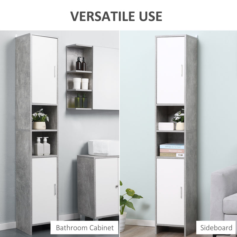 Slim tall bathroom cabinet – image 8