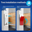 Magnetic Cabinet Catches Ultra Thin Door Strong Magnets Stopper Invisible Adhesive Drawer Magnet Lock for Kitchen Closet Closer