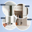 Magnetic Cabinet Catches Ultra Thin Door Strong Magnets Stopper Invisible Adhesive Drawer Magnet Lock for Kitchen Closet Closer