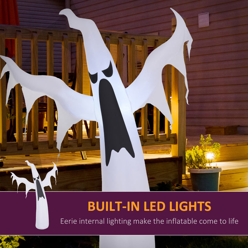1.8m Inflatable Floating Ghost with 3 LED Lights – image 4 of 9