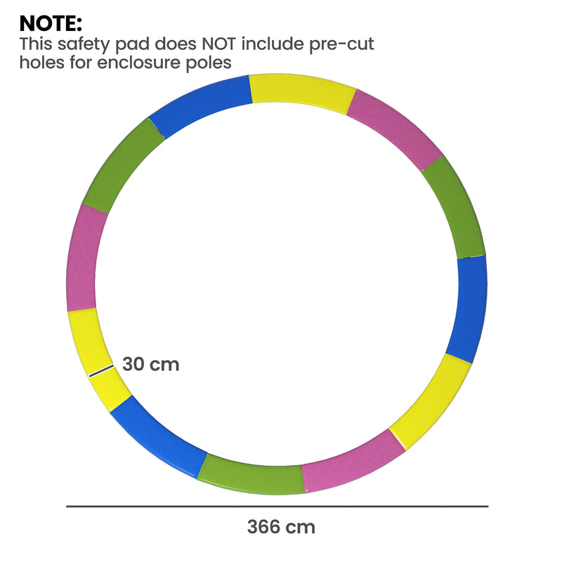 Multicolour 12ft spring cover – image 3