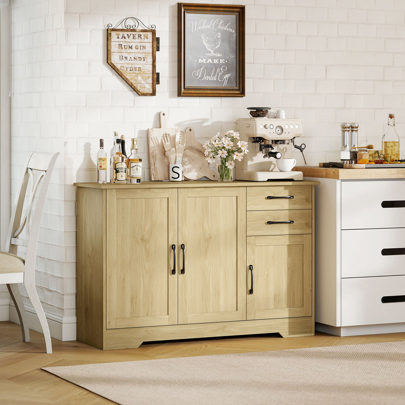 120 cm sideboard with 2 drawers – image 10