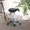 Black salon saddle stool – image 10