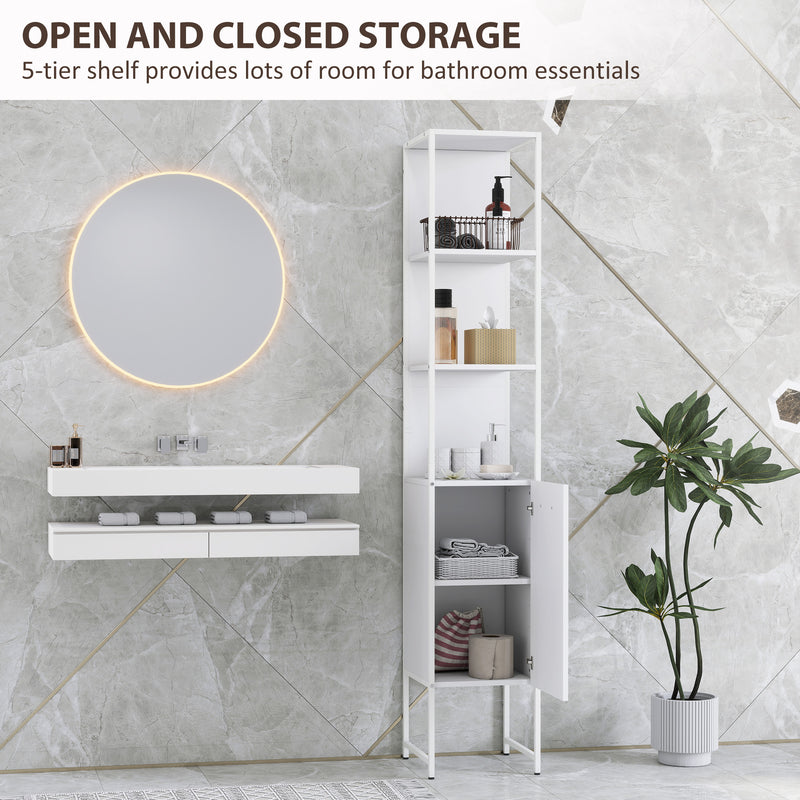 Tall 185 cm cabinet on legs – image 4