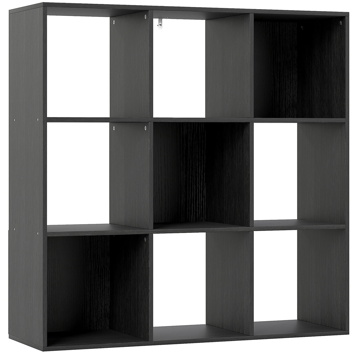 91 cm 9-Cube Storage Shelf – Black