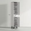 190 cm tall white bathroom cabinet – image 3