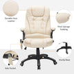 Heated massage executive chair – image 8