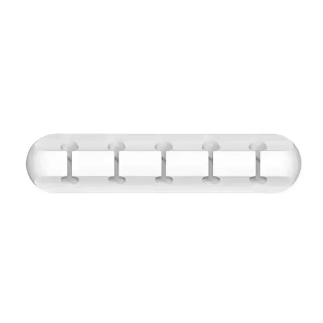 Silicone USB Cable Organizer USB Charging Cable Winder Desktop Tidy Management Clips Cable Holder for Mouse Earphone Accessories