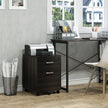 2-drawer lockable filing cabinet – image 2